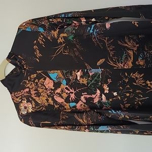 Wilfred, Satin column dress, black, sz M